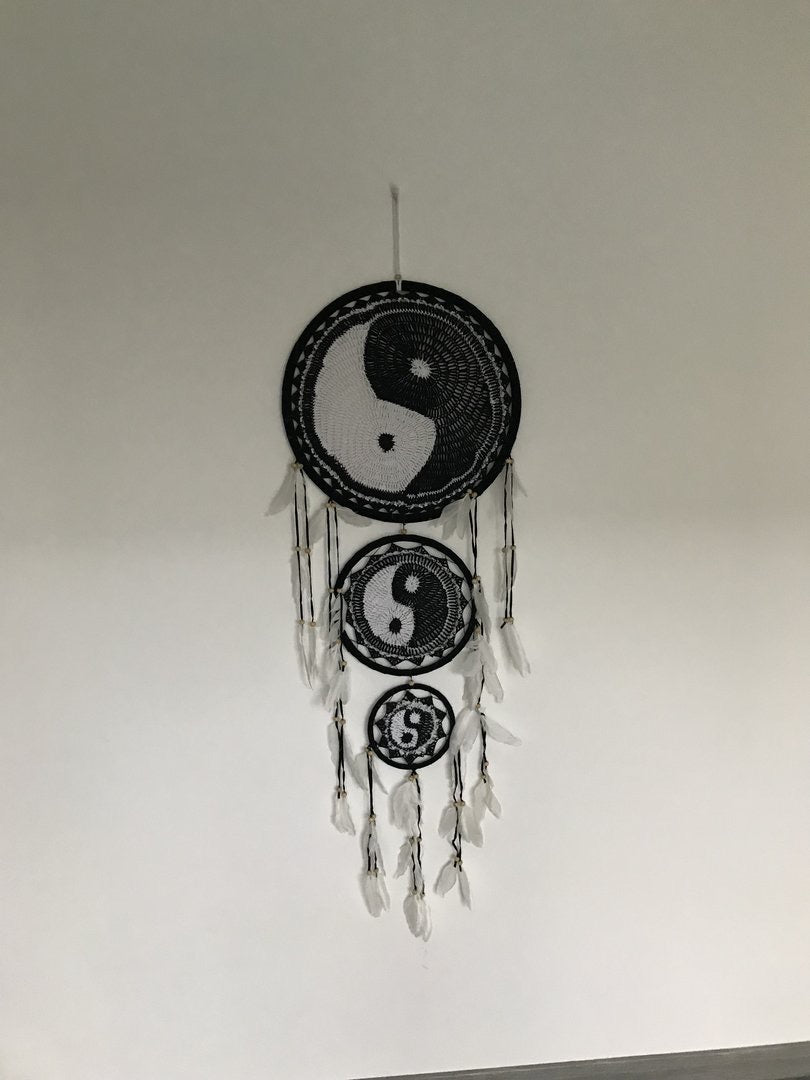 Yin and Yang Dreamcatcher
