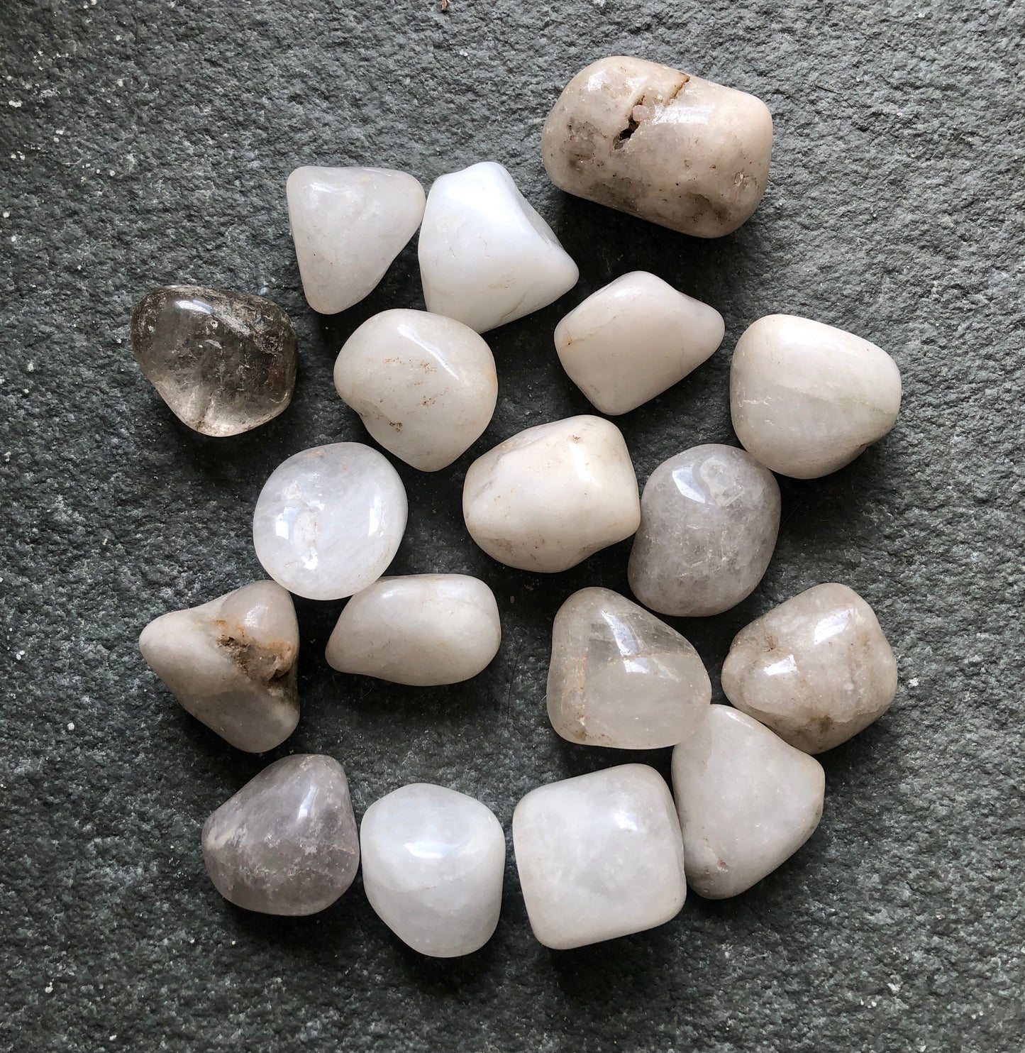 Freeform Rock Crystal Stone - Transparent Quartz