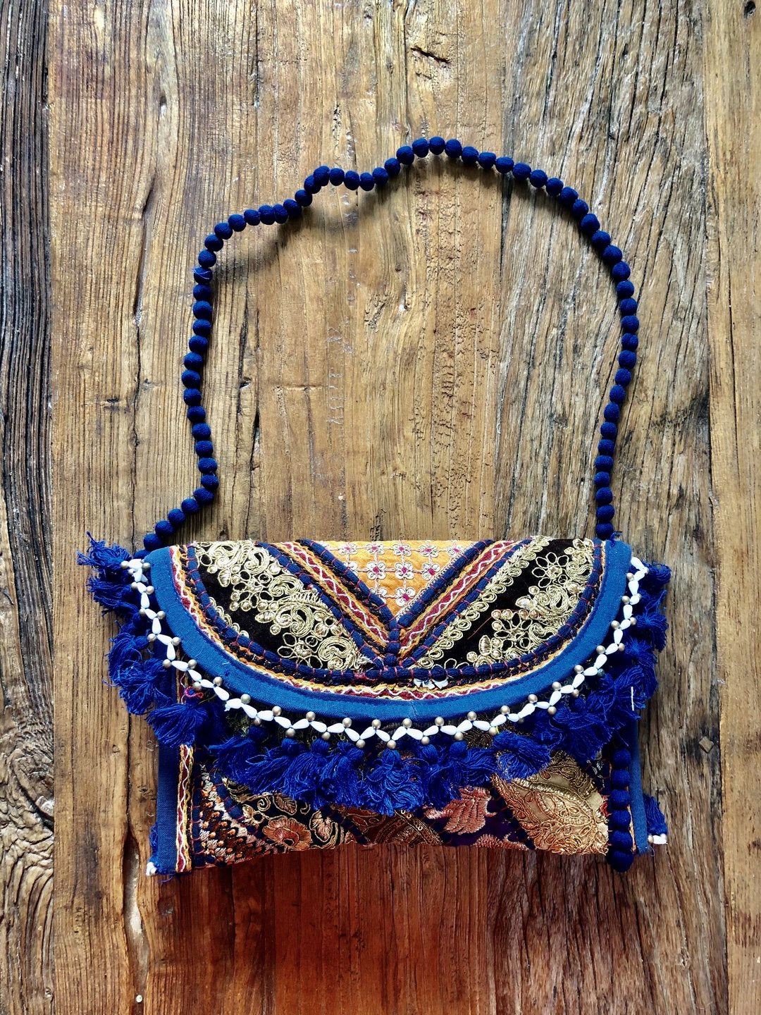 Blue Craft Bag
