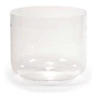 Transparent Quartz Crystal Bowl D 20cm