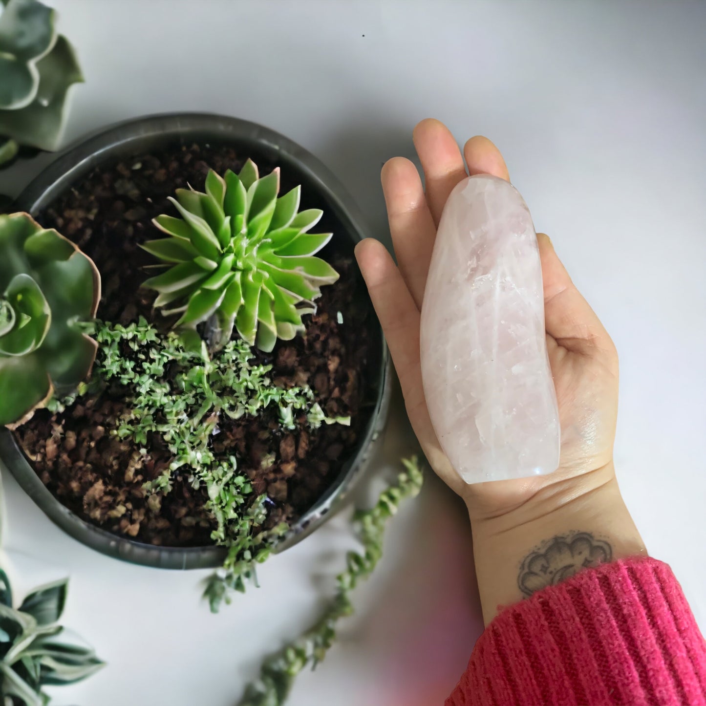 Freeform Rose Quartz