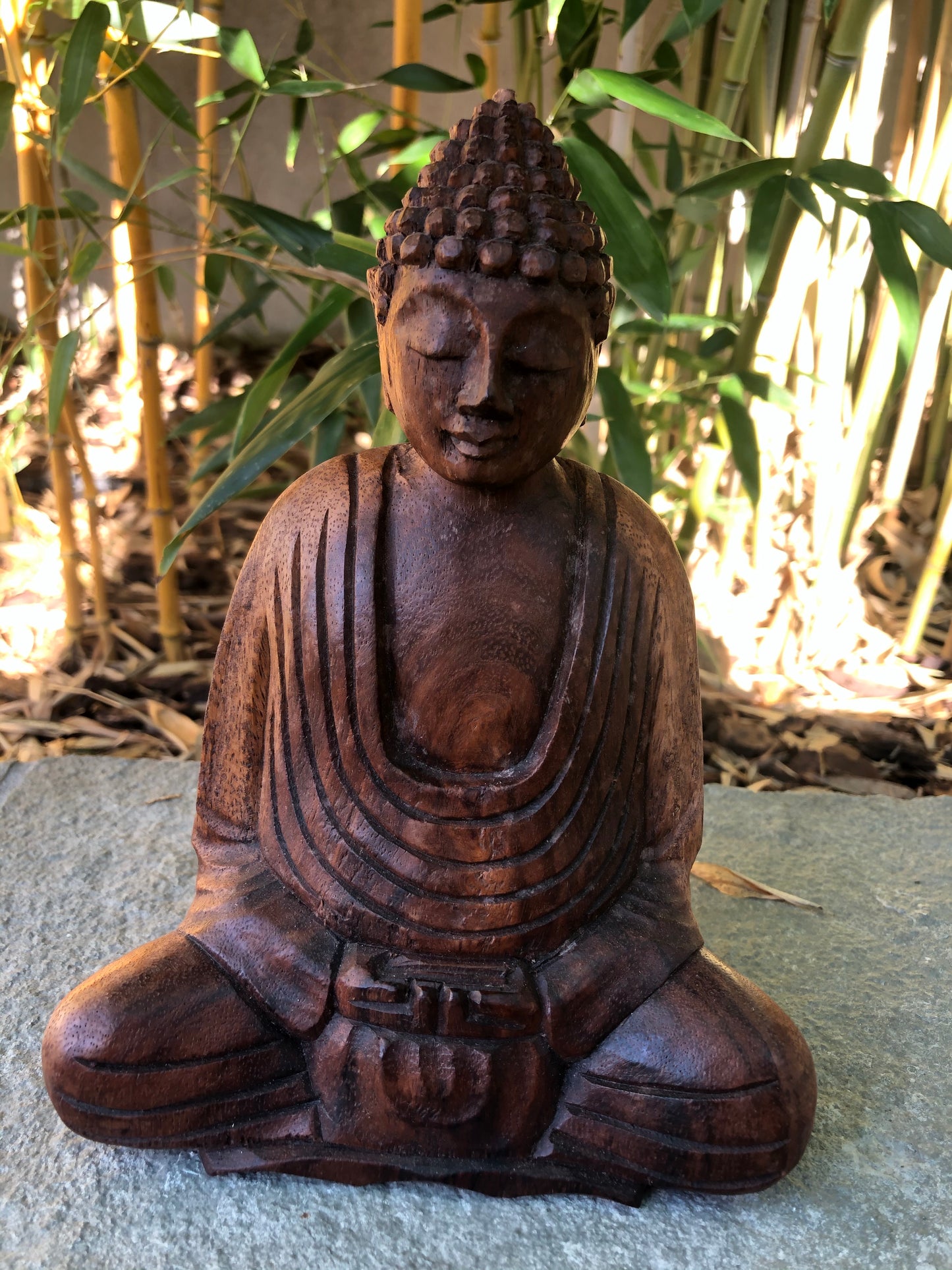 Wooden Buddha Statue