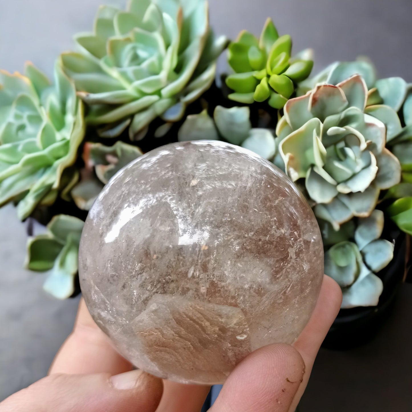 Smoky Quartz Sphere