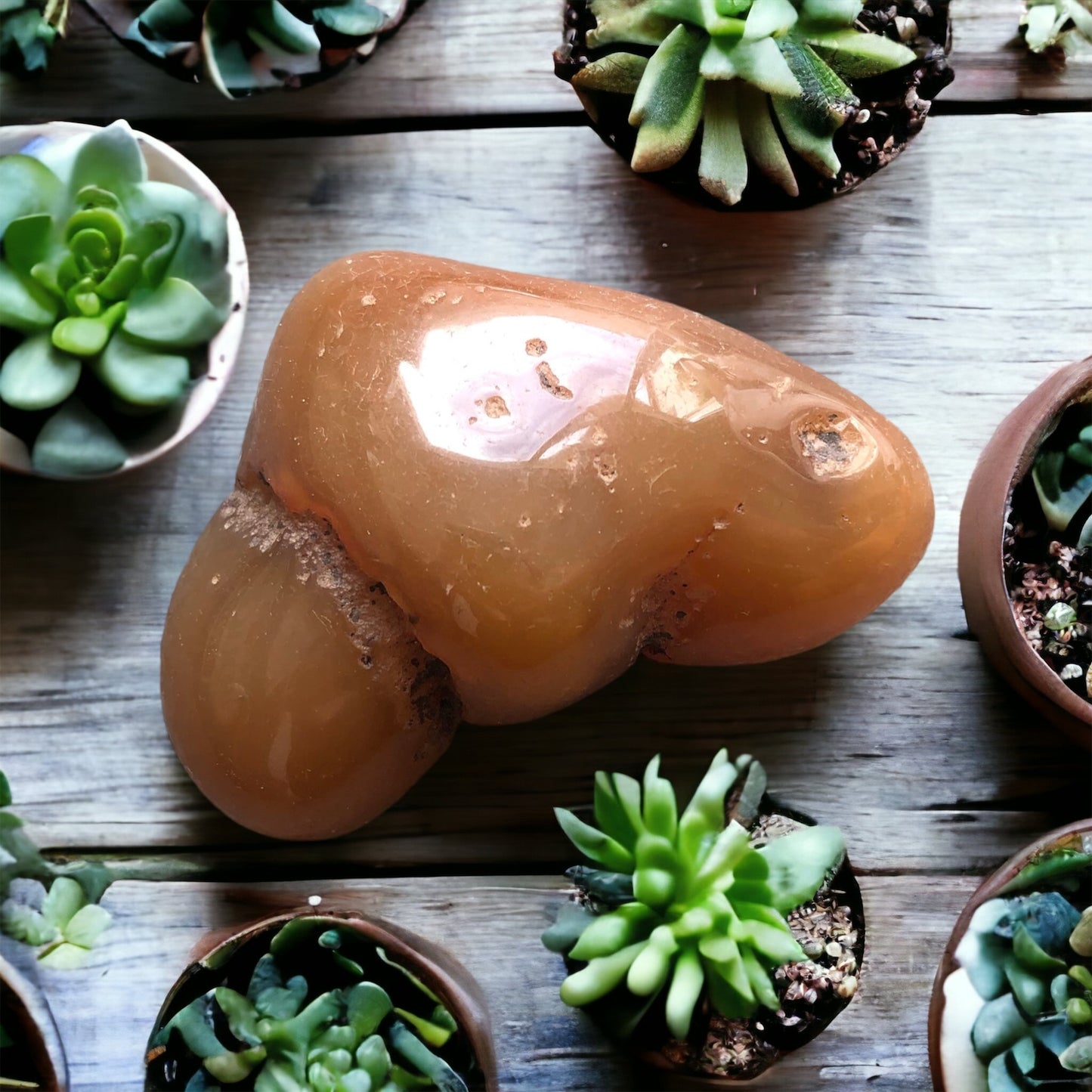 Freeform Carnelian Stone