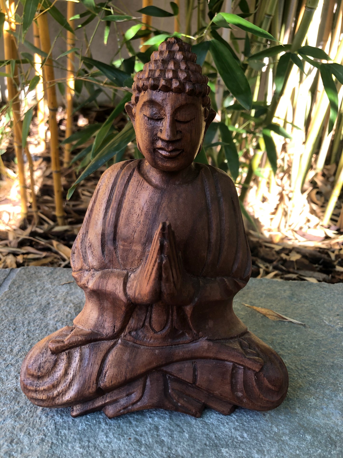 Wooden Buddha Statue