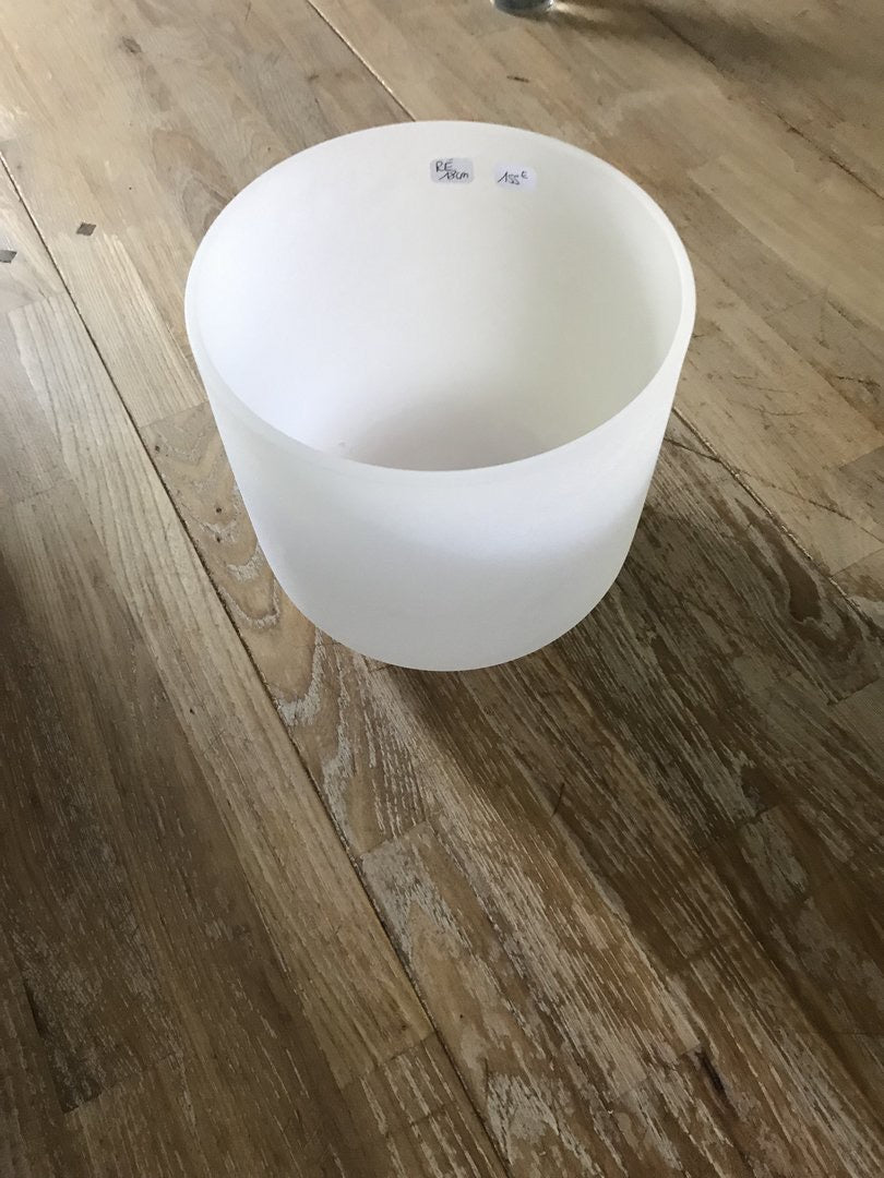 Crystal bowl note D 18cm