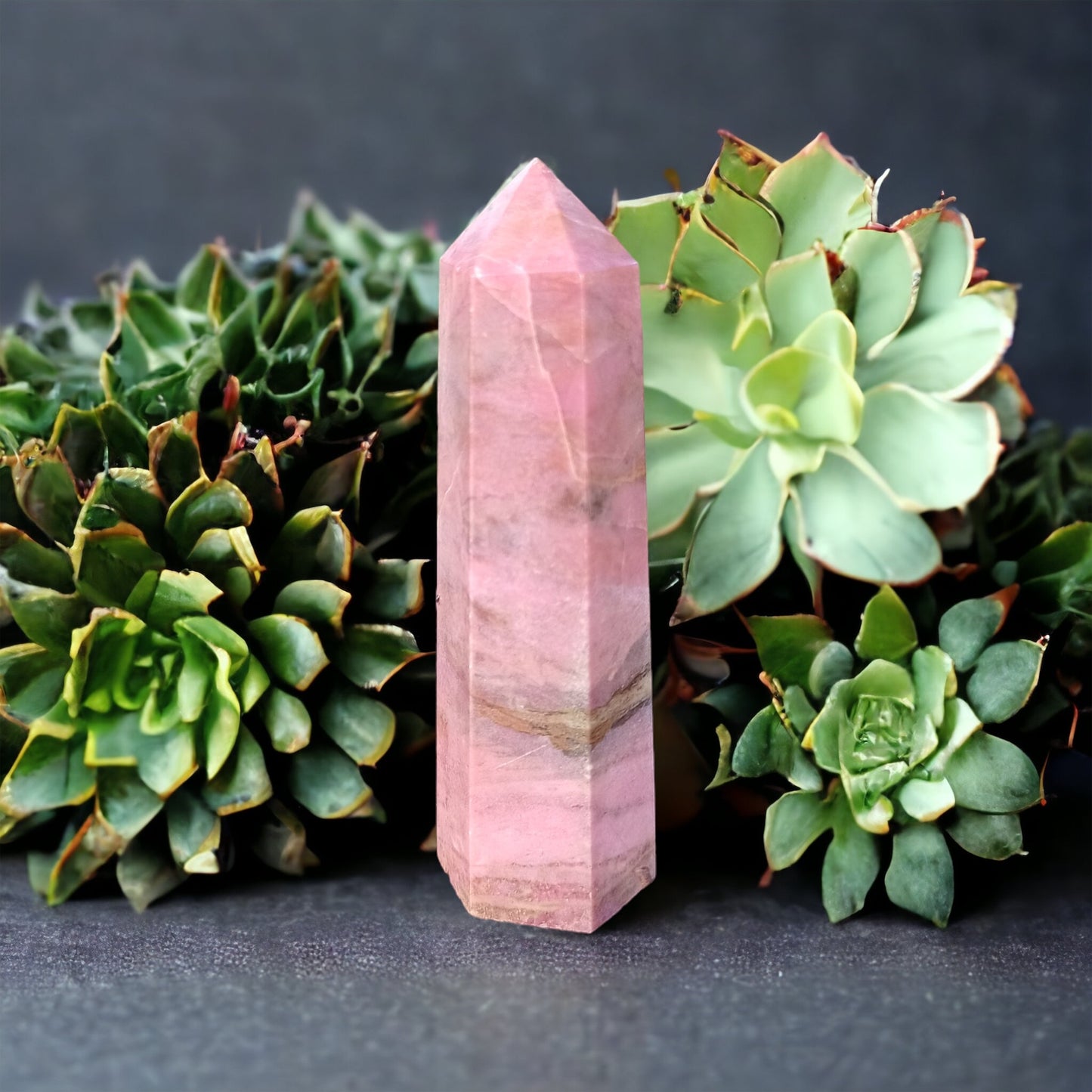 Rhodonite tip