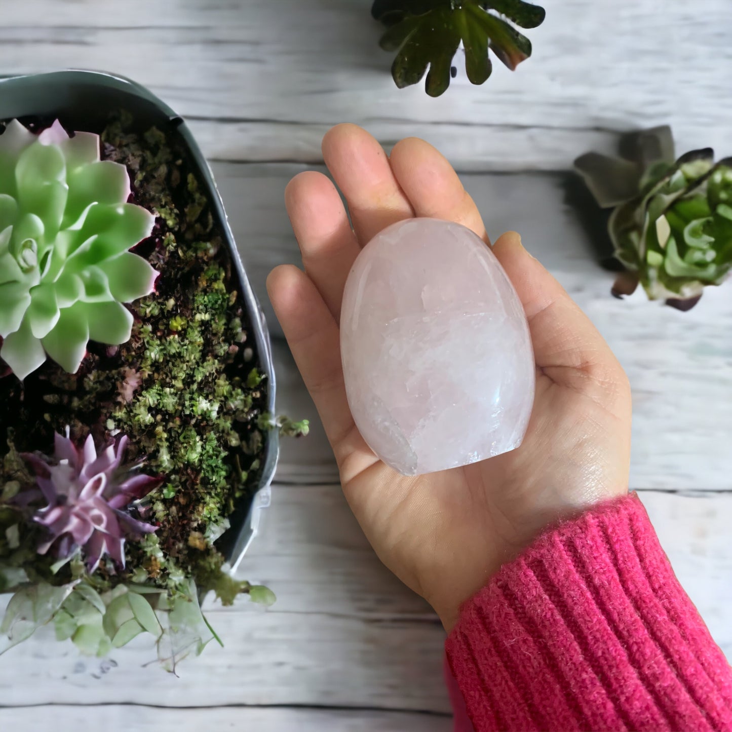 Freeform Rose Quartz