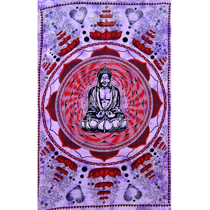Large Purple Buddha Hanging
