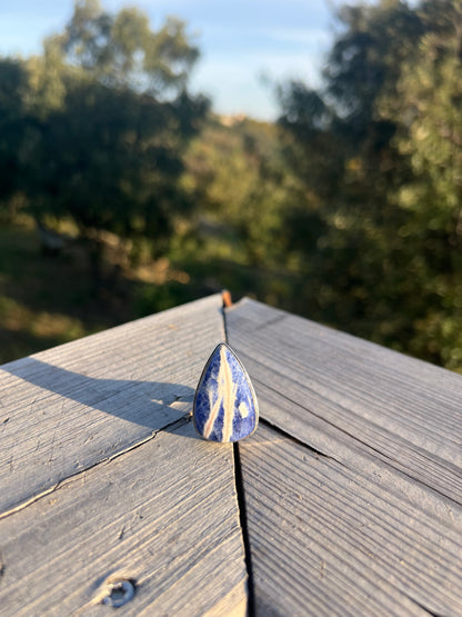 Bague en Sodalite taille 56