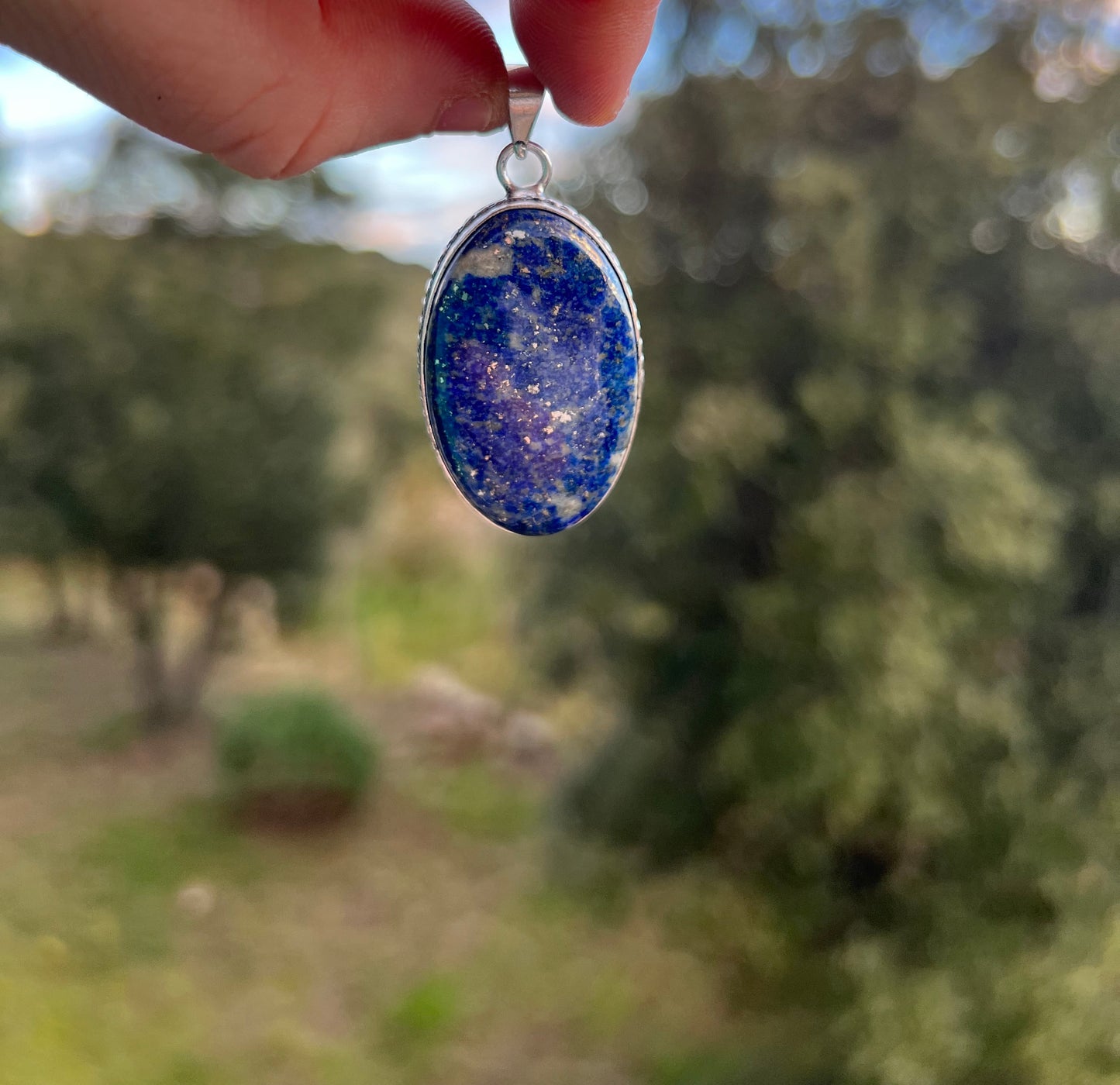 Pendentif en Lapis-Lazuli