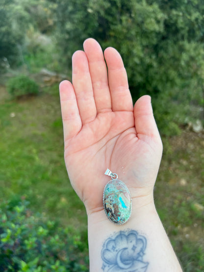 Pendentif en Chrysocolle