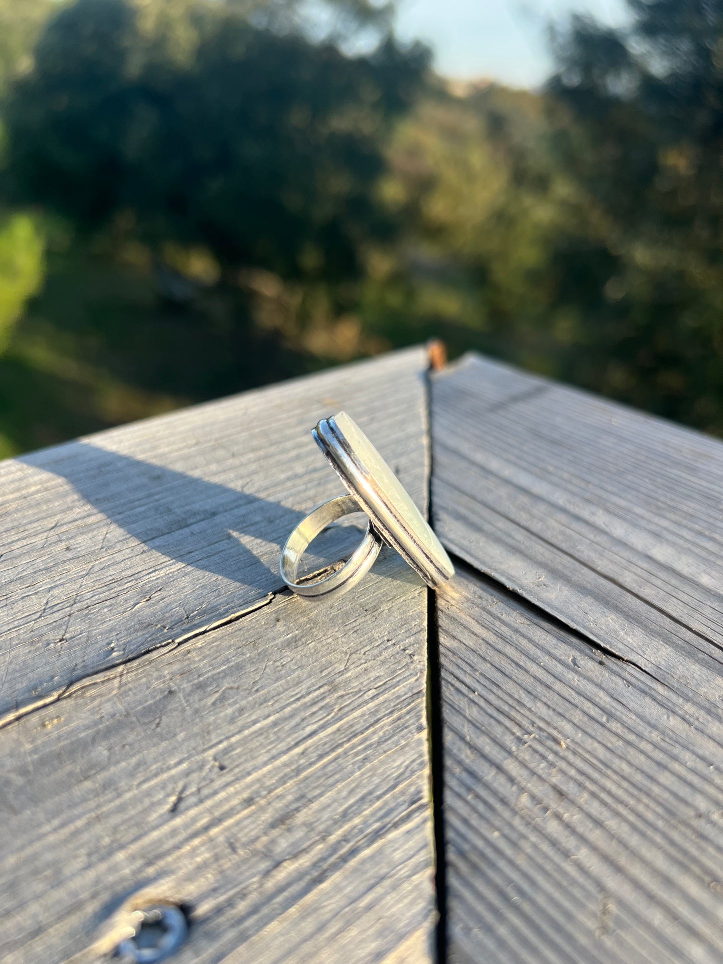 Bague en Hémimorphite taille 54