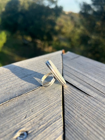 Bague en Hémimorphite taille 54