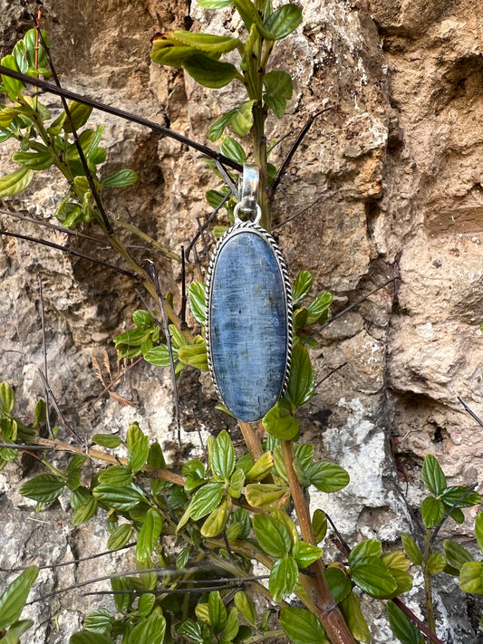 Pendentif en Kyanite - Cyanite