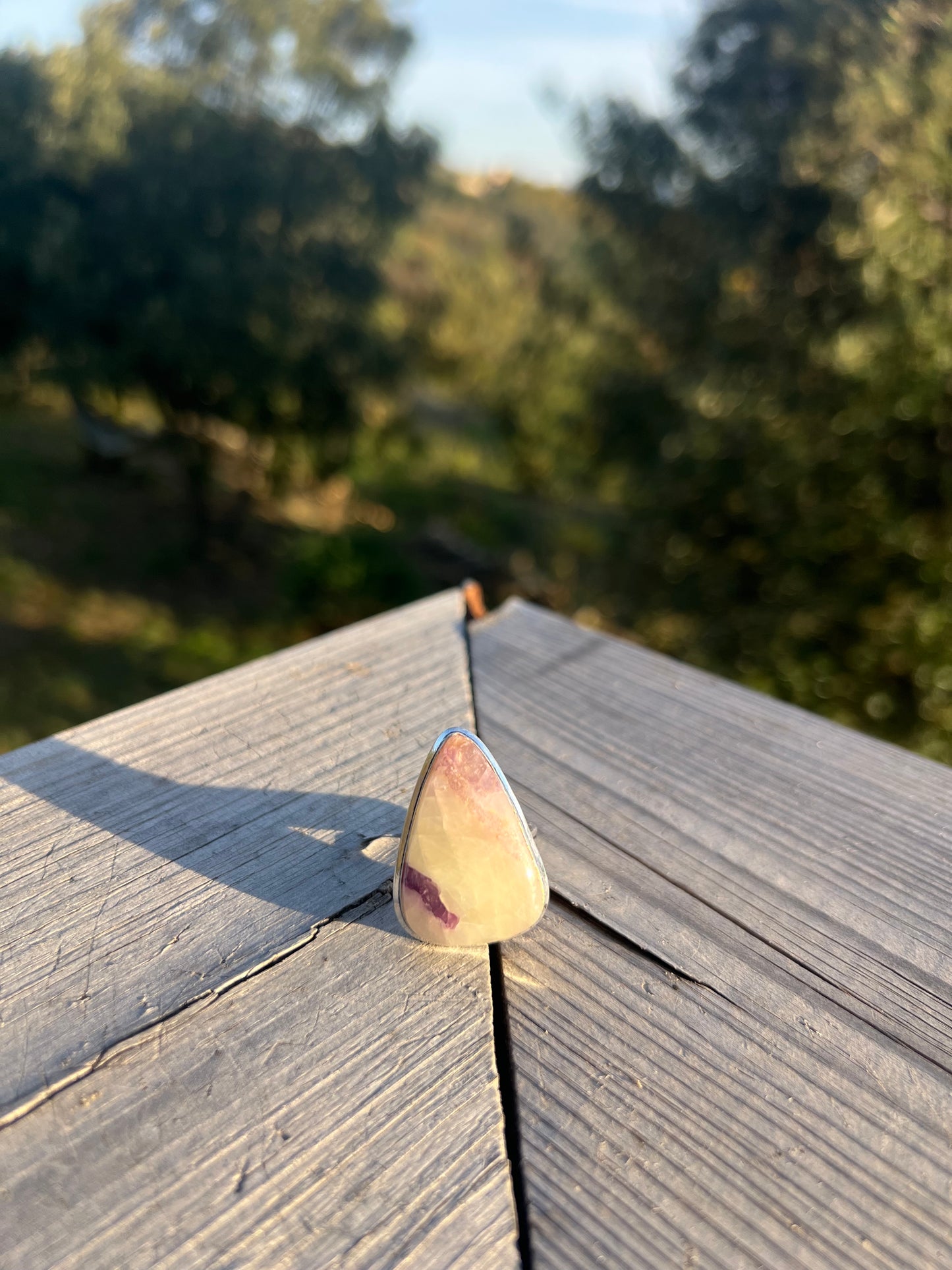 Bague en Kammererite taille 57