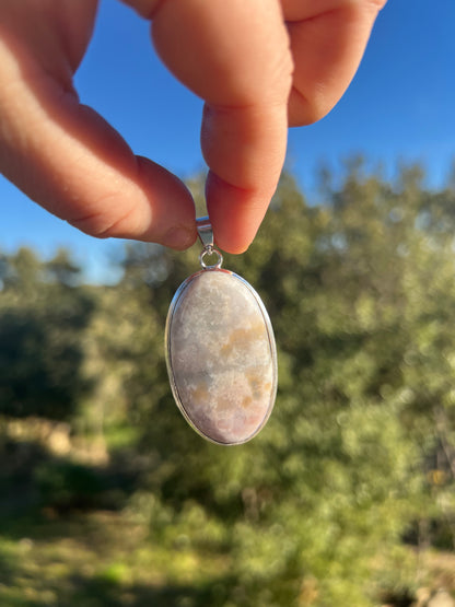 Pendentif en Jaspe Océan