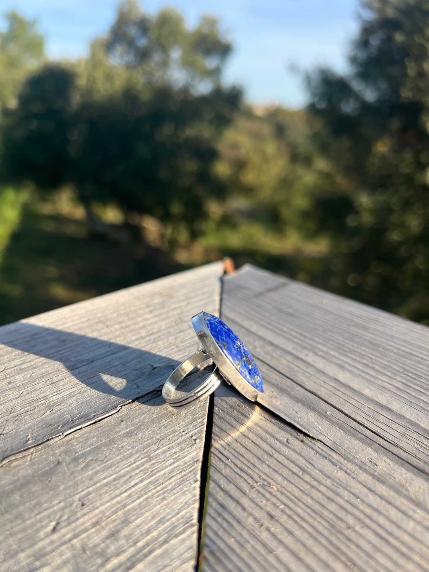 Bague en Lapis-Lazuli taille 61
