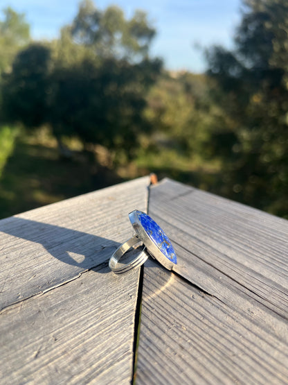 Bague en Lapis-Lazuli taille 61