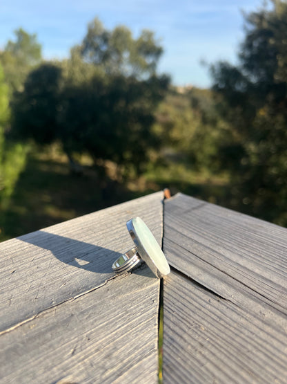 Bague en Hémimorphite taille 51
