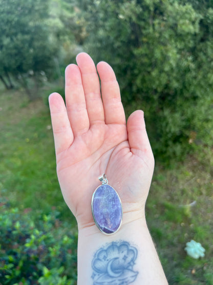 Pendentif en Lépidolite