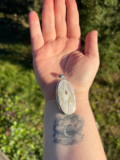 Pendentif en Rhodochrosite