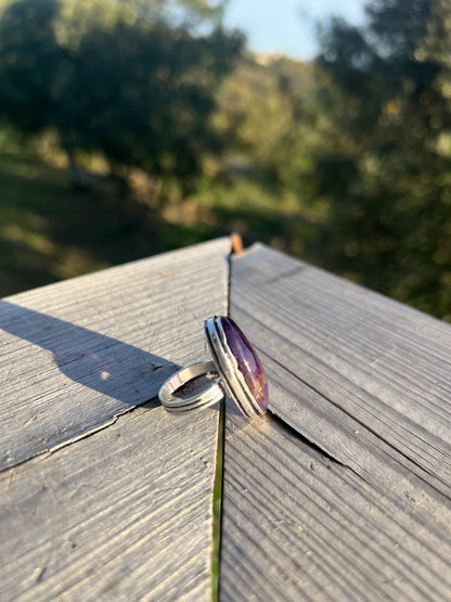 Bague en Améthyste taille 53