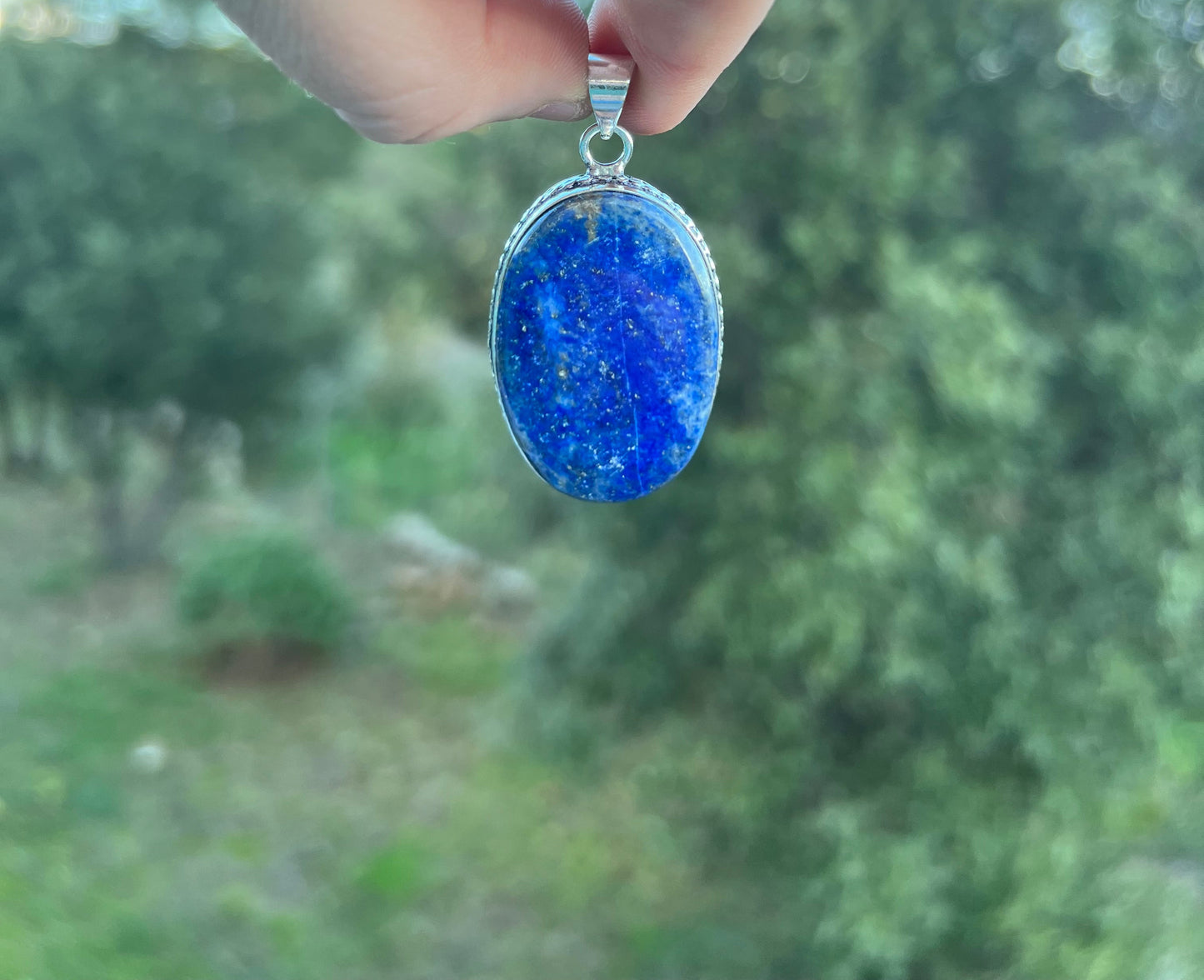 Pendentif en Lapis-lazuli