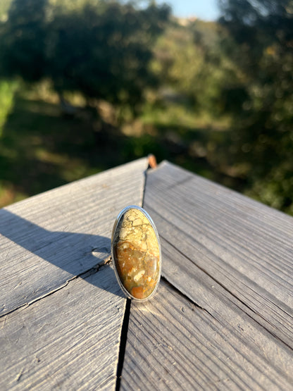 Bague en Jaspe Maligano taille 59