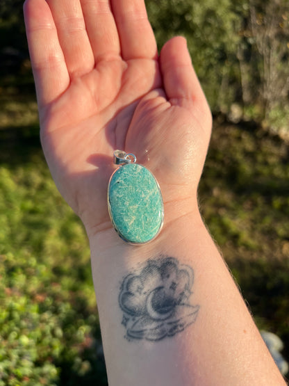 Pendentif en Amazonite