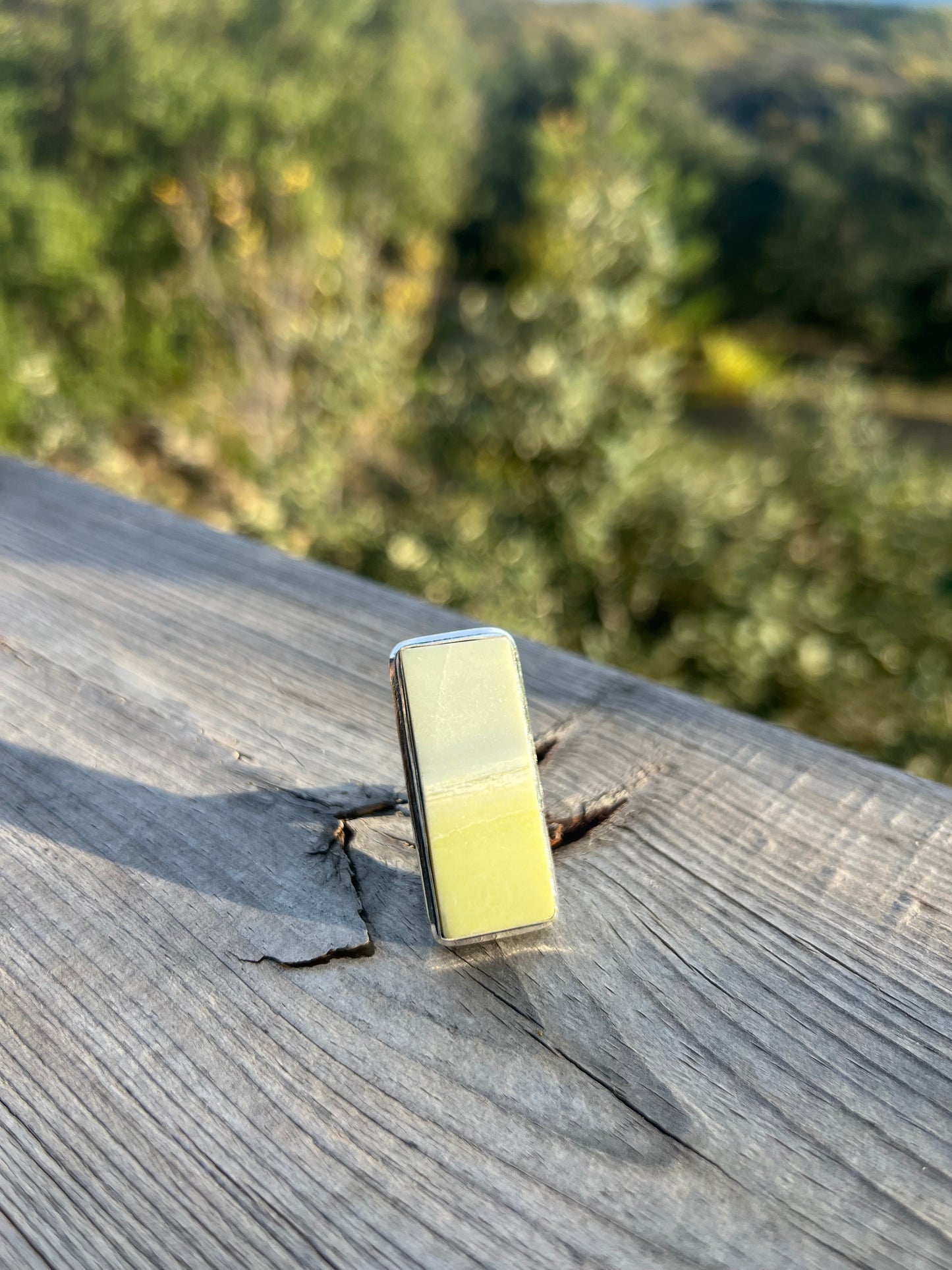 Bague en Larsonite taille 53