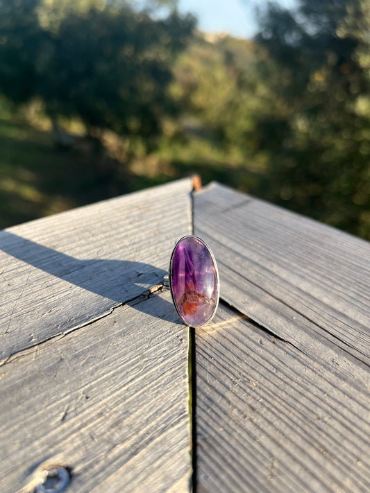 Bague en Améthyste taille 53