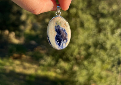 Pendentif en Sodalite