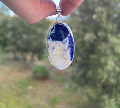 Pendentif en Sodalite