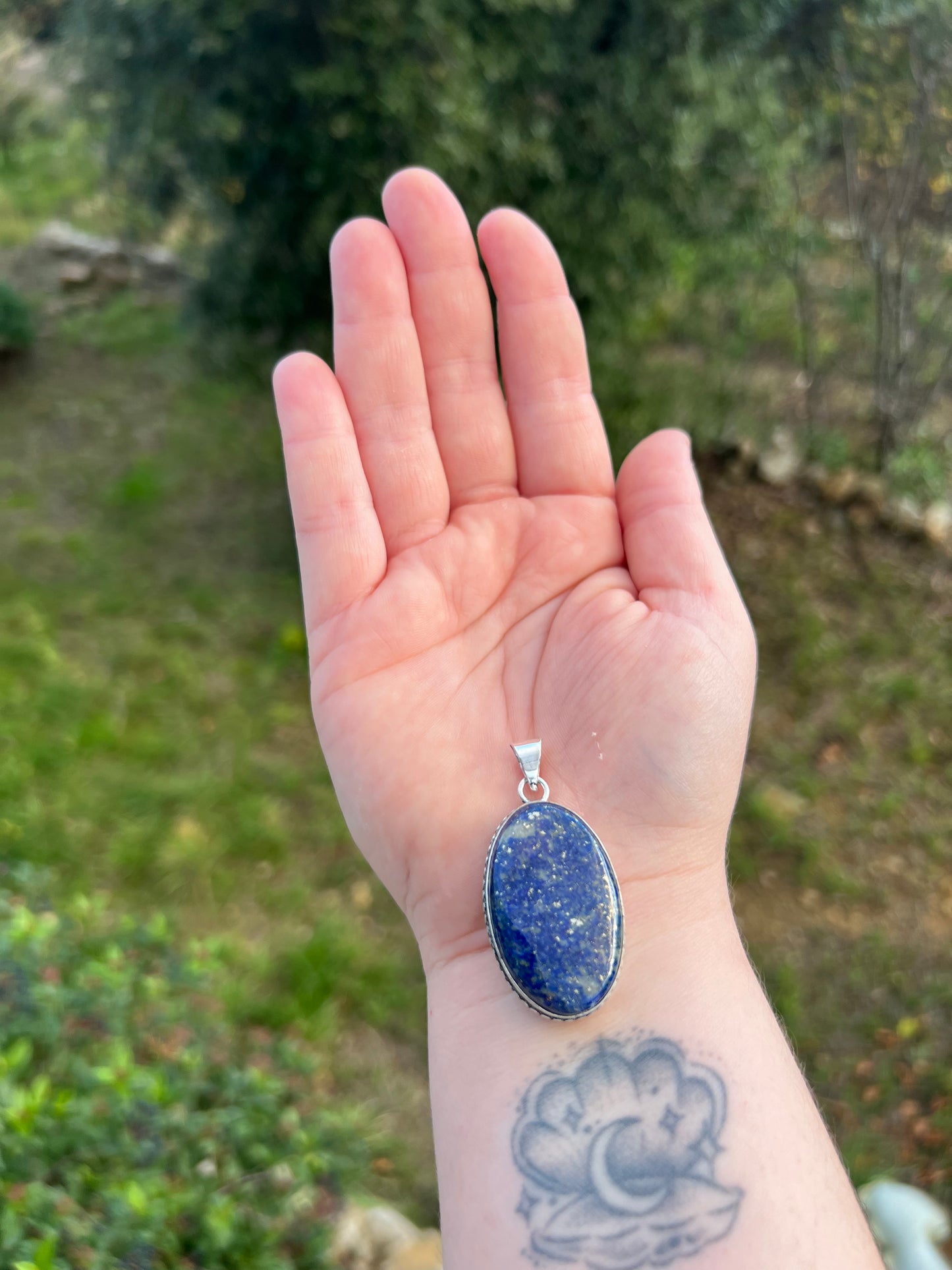 Pendentif en Lapis-Lazuli