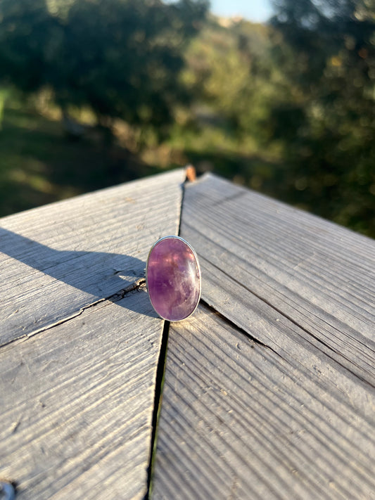 Bague en Améthyste taille 52