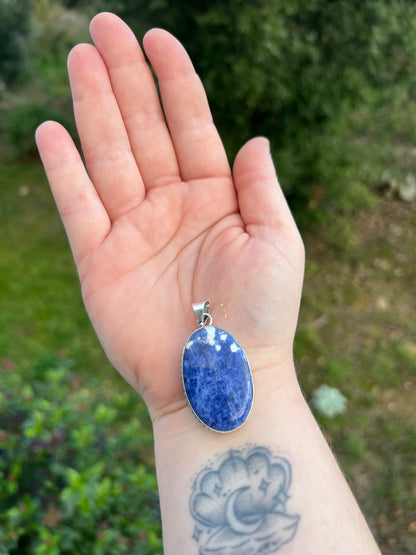 Pendentif en Sodalite