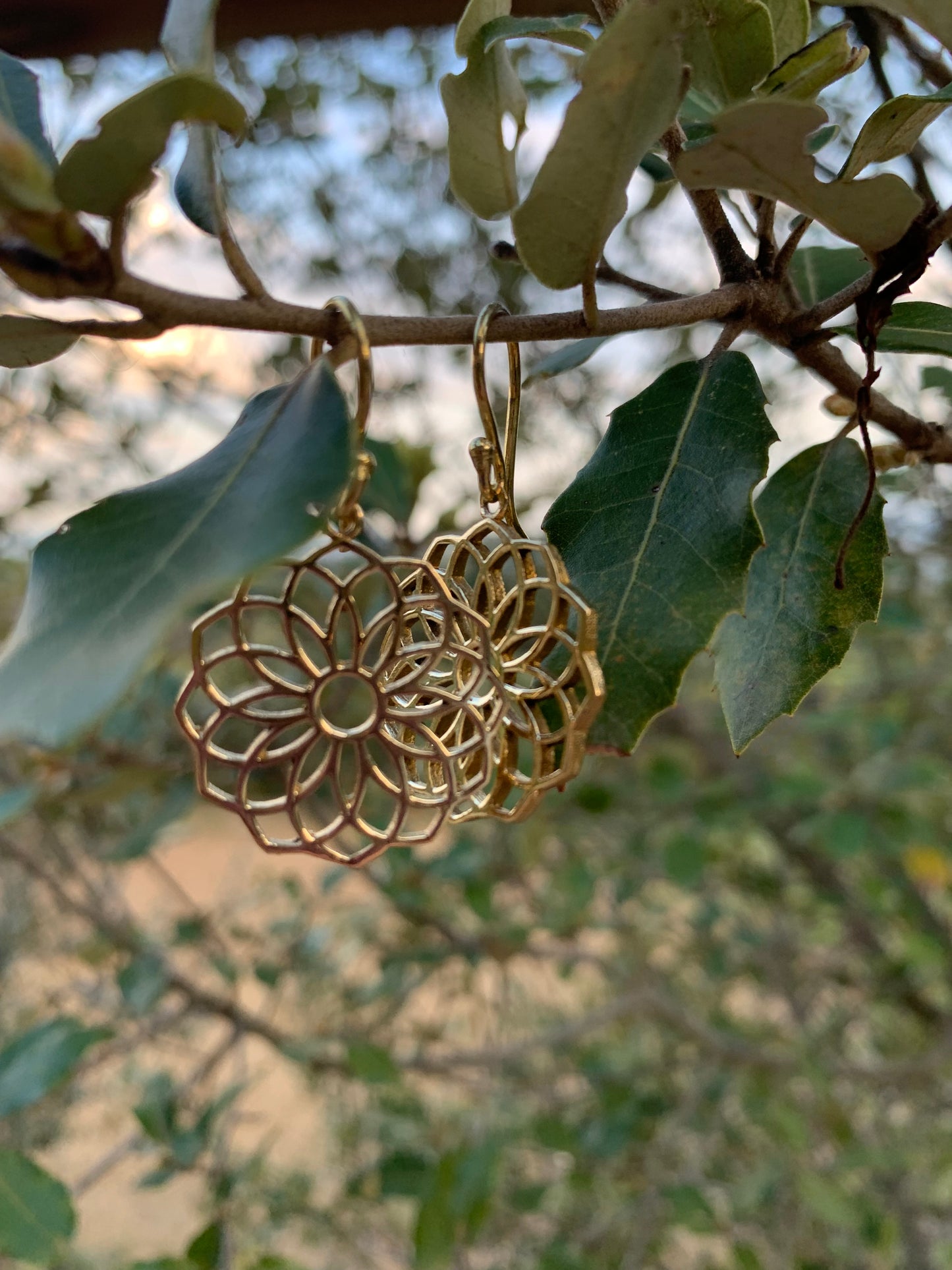 Boucles d'oreilles Mandala