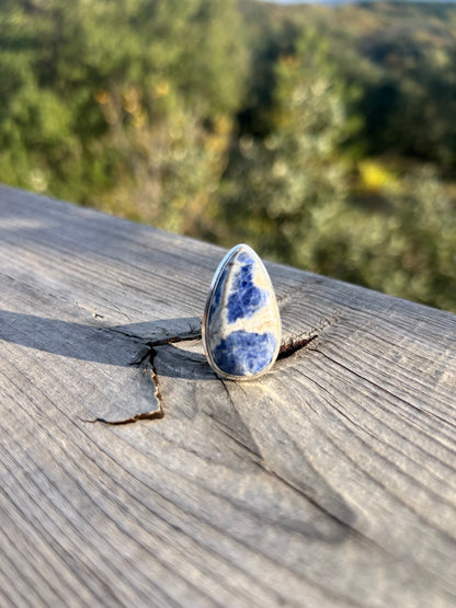 Bague en Sodalite taille 54