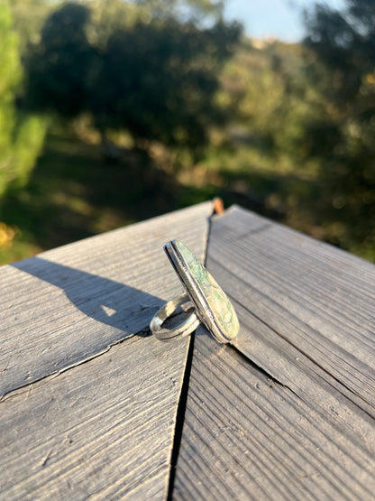 Bague en Agate arbre taille 59