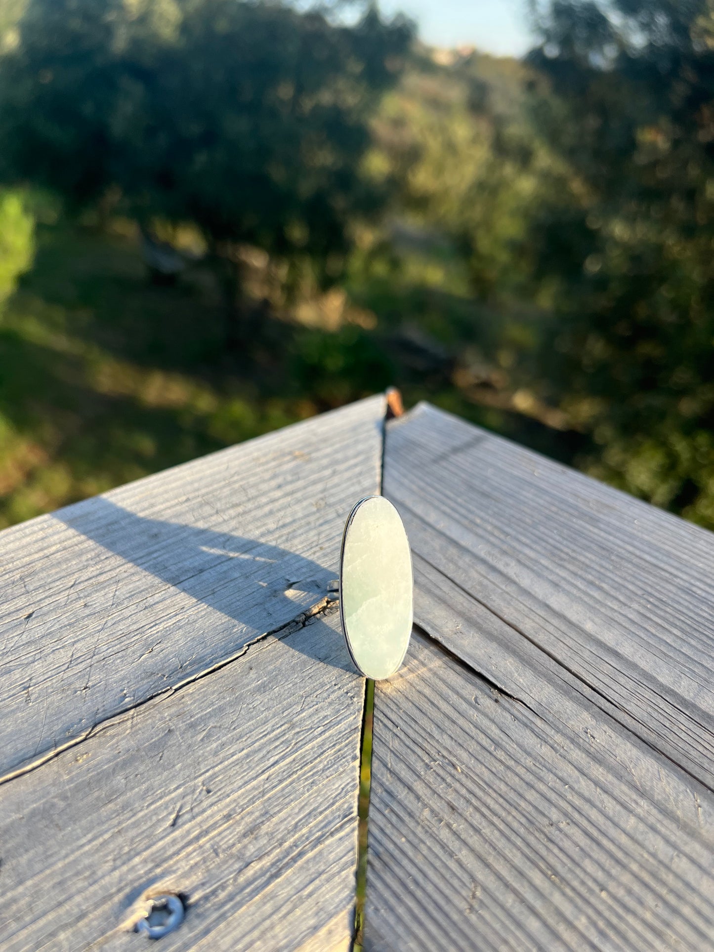 Bague en Hémimorphite taille 54