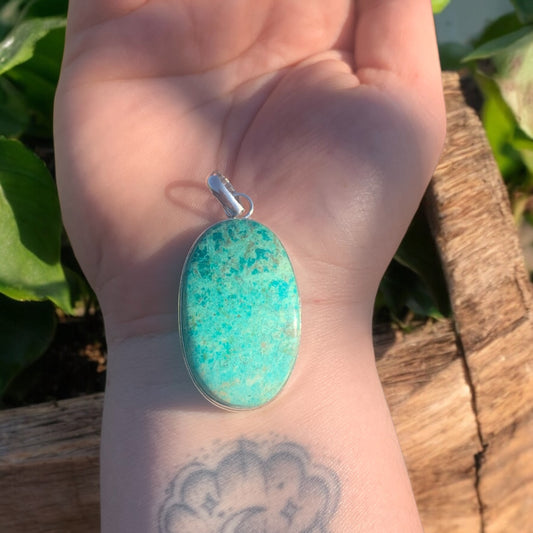 Pendentif en Turquoise du Pérou