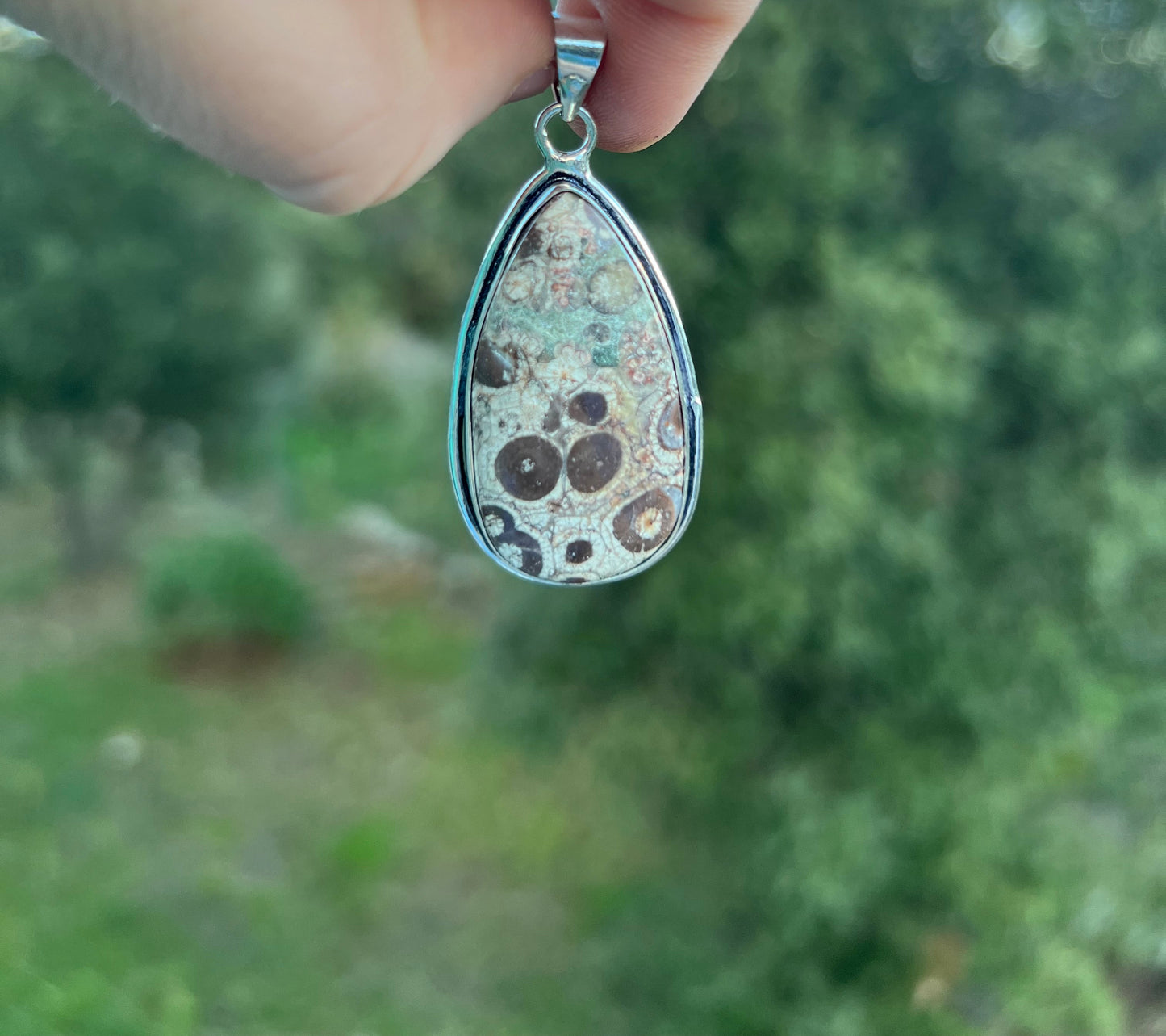 Pendentif en Jaspe tortue