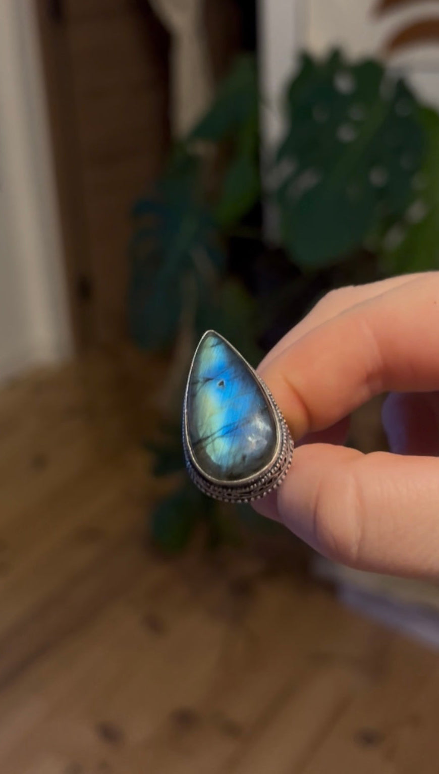 Bague en Labradorite taille 54