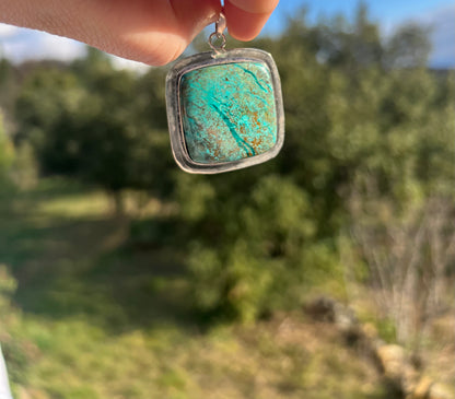 Pendentif en Chrysocolle