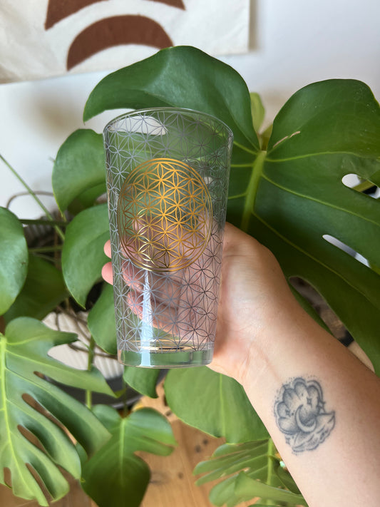 Verre Fleur de vie