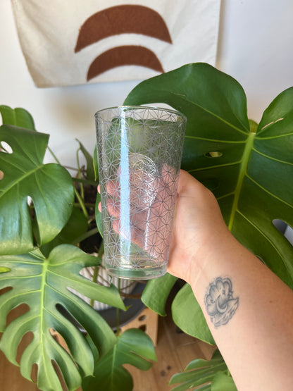Verre Fleur de vie