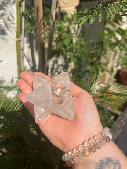 Merkaba en Cristal de roche