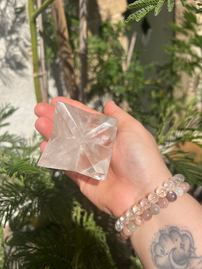 Merkaba en Cristal de roche