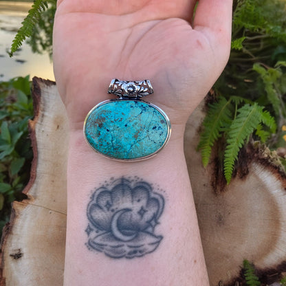 Pendentif en Chrysocolle